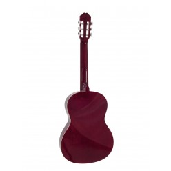 DIMAVERY AC-303 Classical Guitar, red